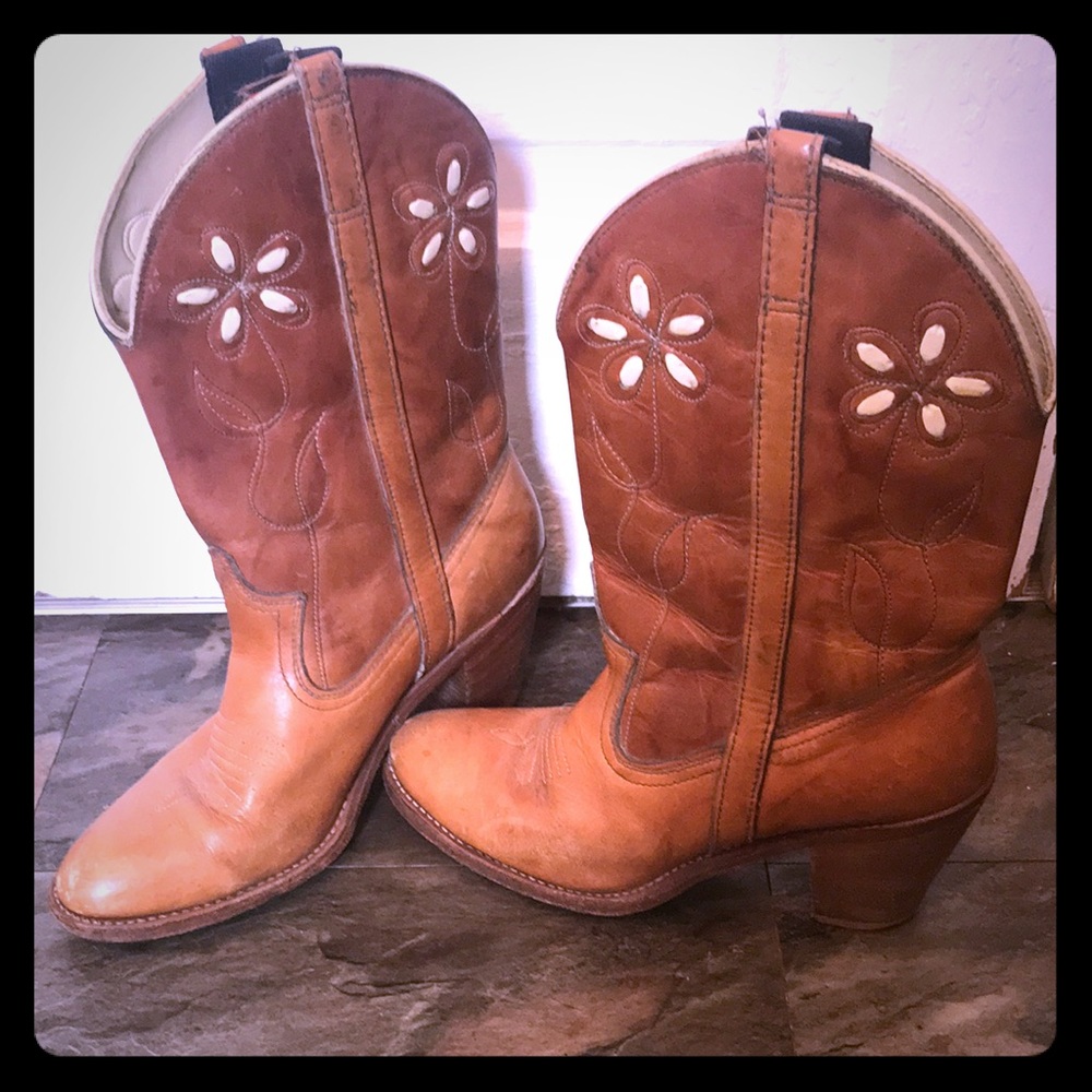 Leather Cowboy boots
